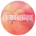 Logo circulaire du podcast L'herméneutique Taylor Swift